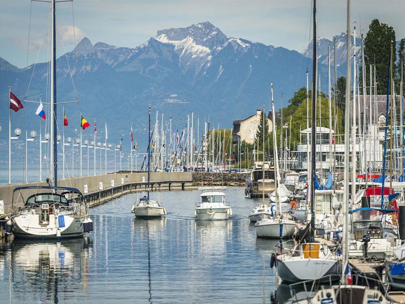Royal Park Lake View Apartment Evian-les-Bains Exterior photo